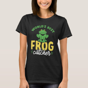 T-shirt Meilleur Capteur De Grenouilles Pour Enfants