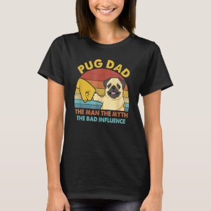 T-shirt Meilleur Carlin Papa L'Homme Le Mythe La Mauvaise