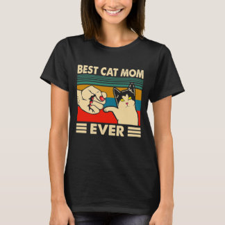 T-shirt Meilleur Cat Maman jamais