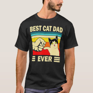 T-shirt Meilleur Cat Papa Ever Funny Cat Daddy Father Day