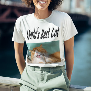 T-shirt Meilleur Cat Photo