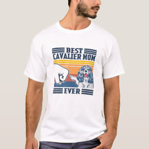 T-shirt Meilleur Cavalier King Charles Spaniel Maman jamai