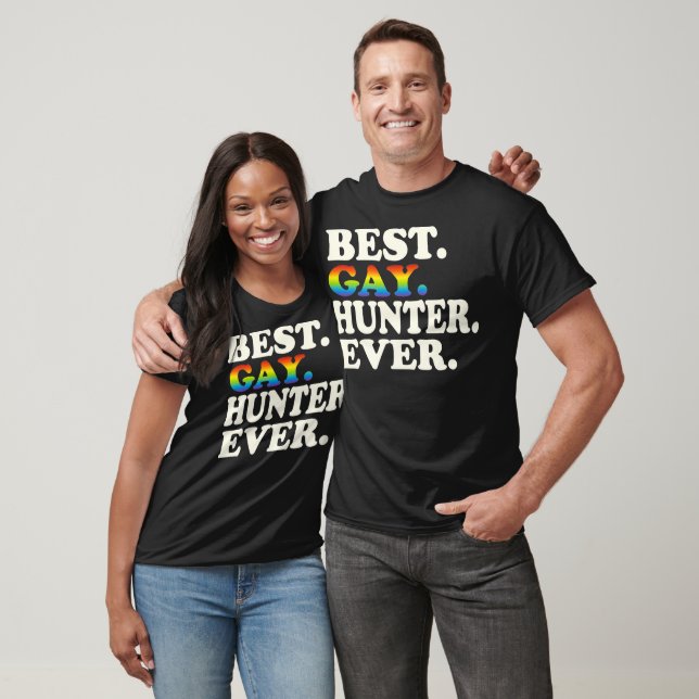 T shirt Meilleur Chasseur Gay Ever Gay galit de genre Dr Zazzle.ca