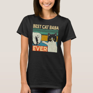T-shirt Meilleur Chat Baba Ever Chat Papa Fête des pères