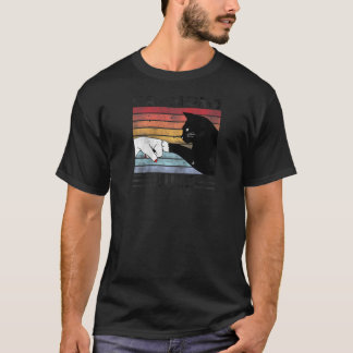 T-shirt Meilleur Chat Maman Jamais Rétro Chat Maman T Chat