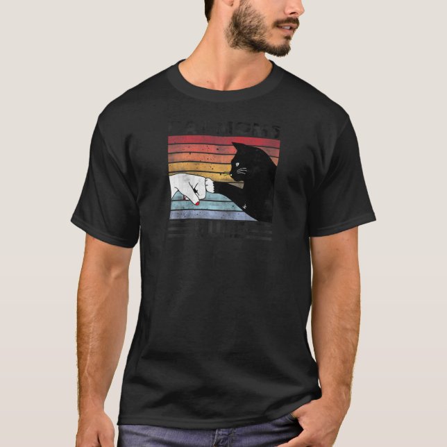 T-shirt Meilleur Chat Maman Jamais Rétro Chat Maman T Chat (Devant)