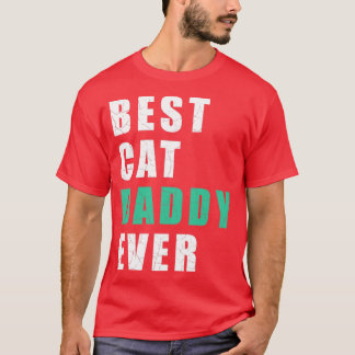T-shirt meilleur chat papa