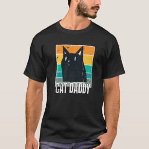 T-shirt Meilleur Chat Papa Fête des pères Hommes Kitty Dad