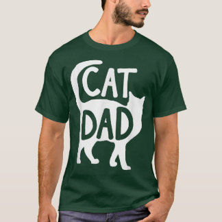 T-shirt Meilleur Chat Papa Fête des pères Hommes Kitty Dad