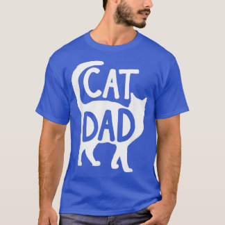 T-shirt Meilleur Chat Papa Fête des pères Hommes Kitty Dad