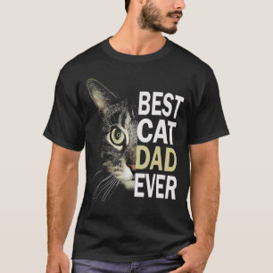 T-shirt Meilleur Chat Papa Jamais Chat Chat Papa Pères