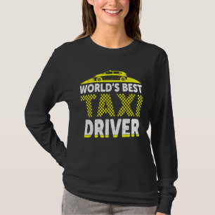 T-shirt Meilleur chauffeur de taxi au monde