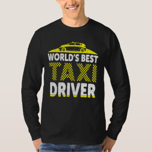 T-shirt Meilleur chauffeur de taxi au monde