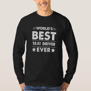 T-shirt Meilleur chauffeur de taxi du monde