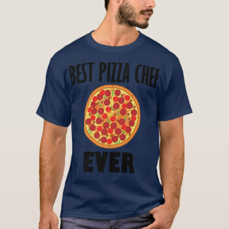 T-shirt Meilleur Chef Pizza Délicieux cuisine italienne 