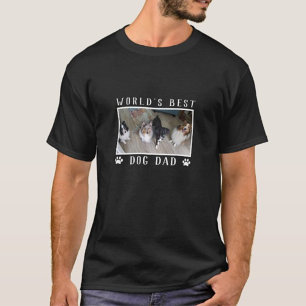 T-shirt Meilleur chien du monde amusant papa paysagiste an