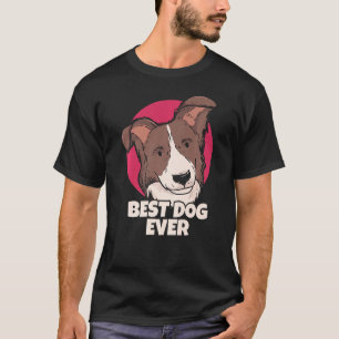 T-shirt Meilleur chien Jamais Cheepdog Frontière Collie