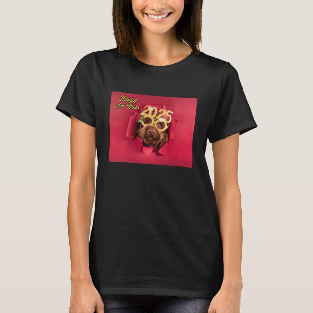 T-shirt Meilleur Chien Jamais Empreintes de pattes Personn (Devant)