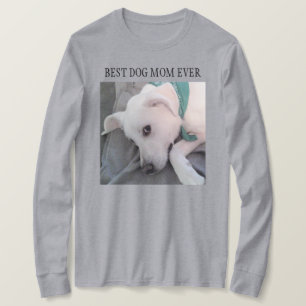 T-shirt Meilleur Chien Maman Jamais Mignonne Chien Blanc P