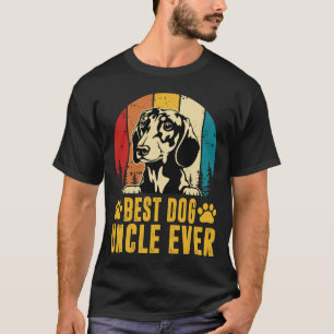 T-shirt Meilleur chien ONCLE JAMAIS Fête des pères Vintage