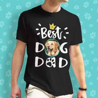 T-shirt Meilleur Chien Papa Animal de compagnie Photo Empr