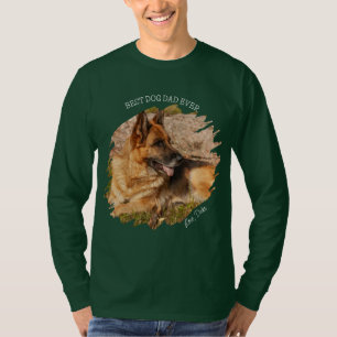 T-shirt Meilleur Chien Papa Jamais Amusant Personnalisé An