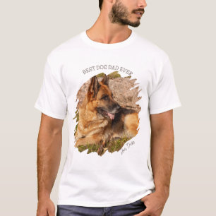 T-shirt Meilleur Chien Papa Jamais Amusant Personnalisé An