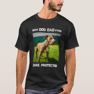 T-shirt Meilleur Chien Papa Jamais Personnalisé Animaux de