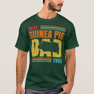 T-shirt Meilleur Cochon de Guinée Papa Jamais Guinée Cocho