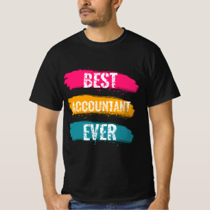 T-shirt Meilleur comptable