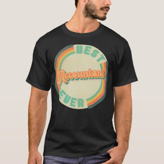 T-shirt Meilleur comptable Toujours drôle meilleur comptab