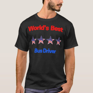 T-shirt Meilleur conducteur de bus Worldx27s 11