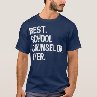 T-shirt Meilleur conseiller scolaire Jour drôle Cadeau Noë