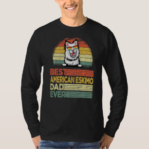 T-shirt Meilleur Cool Esquimau Américain Papa Jamais Père