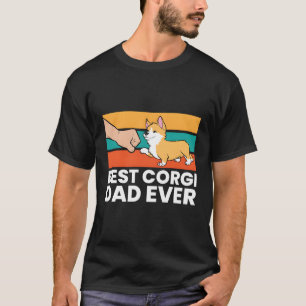 T-shirt Meilleur Corgi Papa Aime Jamais Corgi Chiens Funny