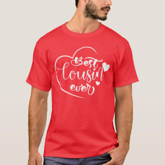 T-shirt Meilleur Cousin Ever Tenue De Fille Fils Maman Mèr