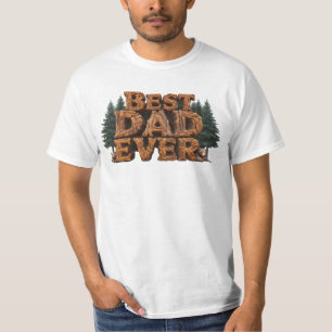 T-shirt *~* MEILLEUR DAD JAMAIS ours Fête des pères Rustiq