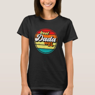 T-shirt Meilleur Dada Ever Fête des Pères Grand-père Retro