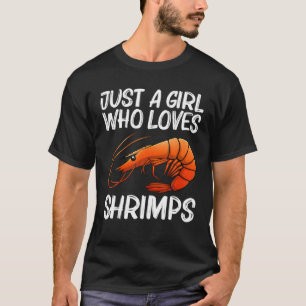 T-shirt Meilleur Design De Crevettes Pour Filles Maman Pât