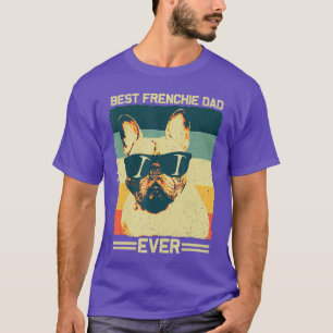 T-shirt Meilleur design de papa Frenchie pour hommes père
