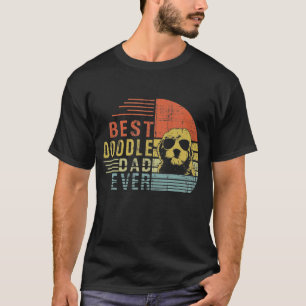 T-shirt Meilleur Doodle Papa Jamais Goldendoodle cadeau Pa