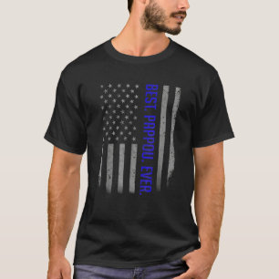 T-shirt Meilleur Drapeau Américain Pour La Fête des pères