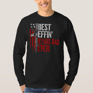 T-shirt Meilleur Effet pour hommes Bonus papa Jamais droit