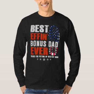 T-shirt Meilleur Effin Bonus Papa Merci Jamais D'Avoir Mon