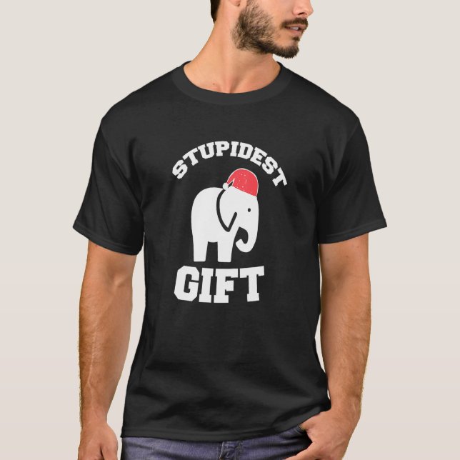 T-shirt Meilleur Eléphant Blanc Jamais (Devant)