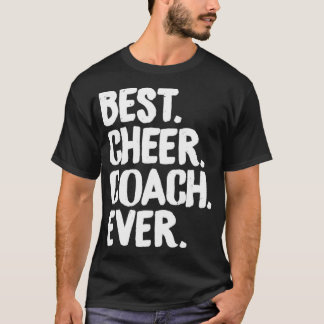 T-shirt Meilleur Entraîneur Cheer Ever Enseignant de l'équ