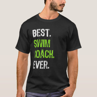 T-shirt Meilleur ENTRAÎNEUR DE NAGE