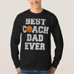 T-shirt Meilleur entraîneur de Pickleball papa Jamais Pick