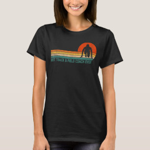 T-shirt Meilleur Entraîneur Sur Le Terrain Et Sur Le Terra