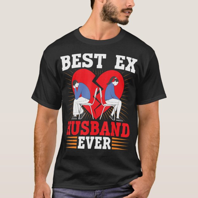 T-shirt Meilleur Ex Mari toujours Divorce (Devant)